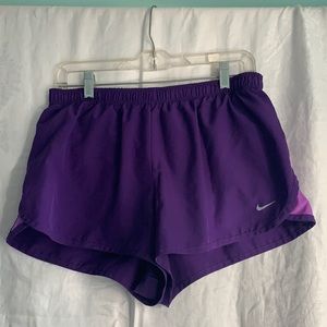 Purple Nike Running Shorts Size L